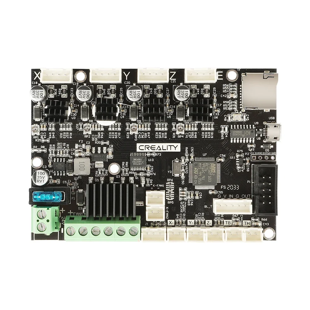 Creality Ender 3 V2 Silent Motherboard with TMC2225 Driver Upgraded High Performance Control Board V4.2.7 3D Printer Parts