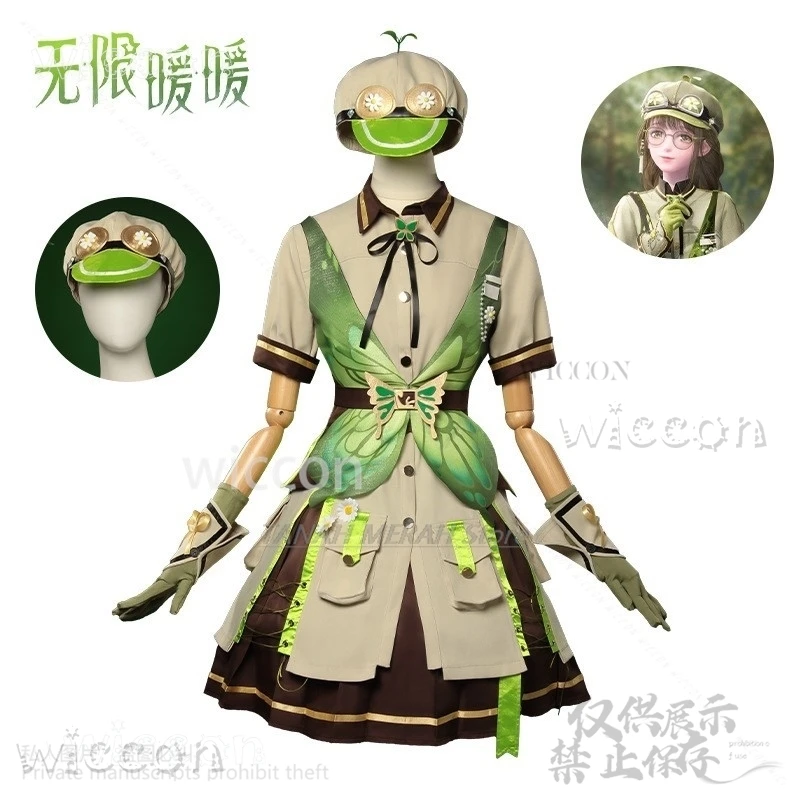 Anime Game Infinity Nikki Cosplay Costume Lolita Dress Hat Accessories FullSet Halloween Christmas Party Girls Customized