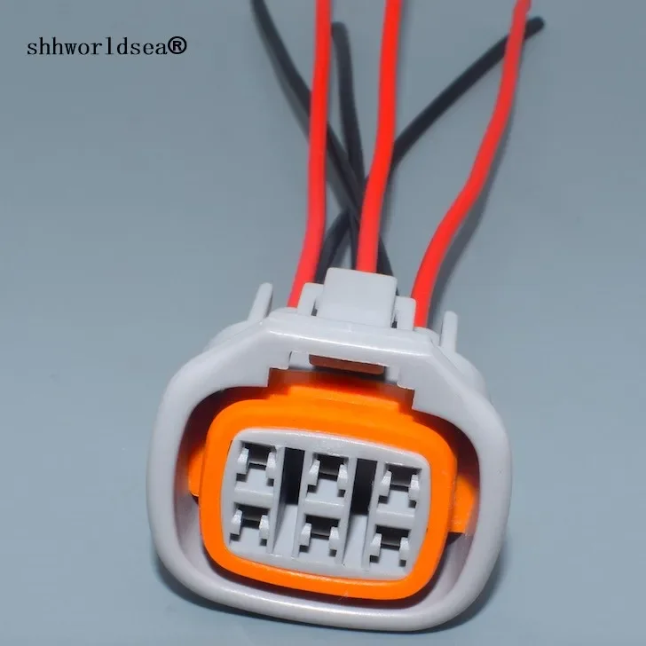 

Shhworldse 2/100 шт. 6-контактный 6189-0029 Super C6S-194G Aprillia акселератор педаль дроссельной заслонки разъем водонепроницаемая розетка для Toyota