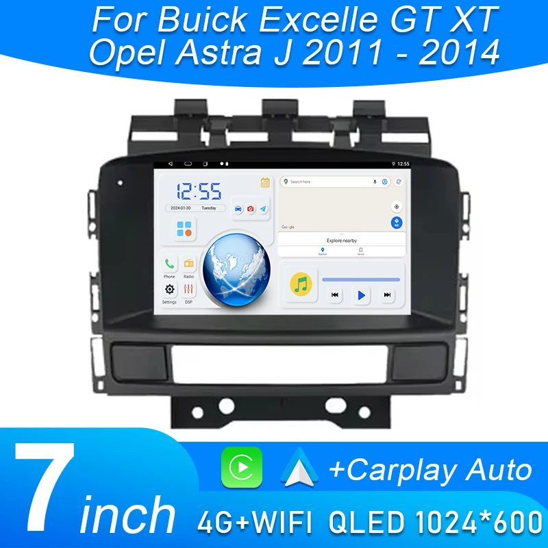 

Android 15 Carplay Android Auto For Buick Excelle GT XT Opel Astra J 2011 2012 2013 2014 Car Radio Stereo Car Multimedia Player