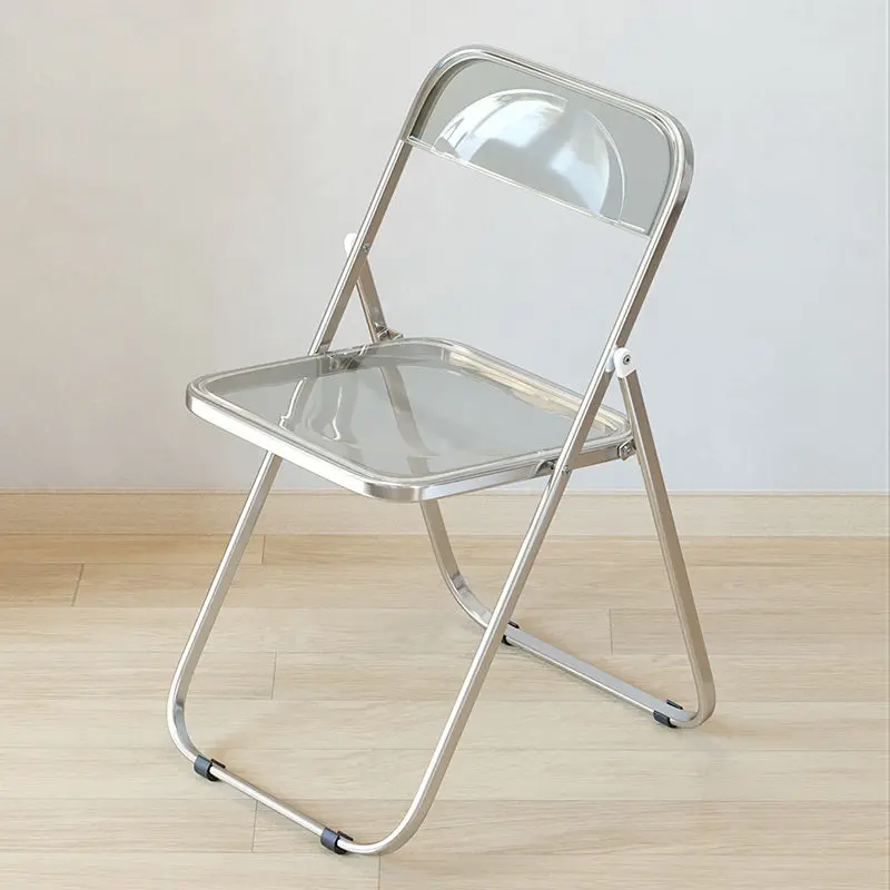 Foldable Designer Dining Chairs Transparent Kitchen Nordic Dining Chairs Living Room Outdoor Cadeiras Sala Jantar Furniture