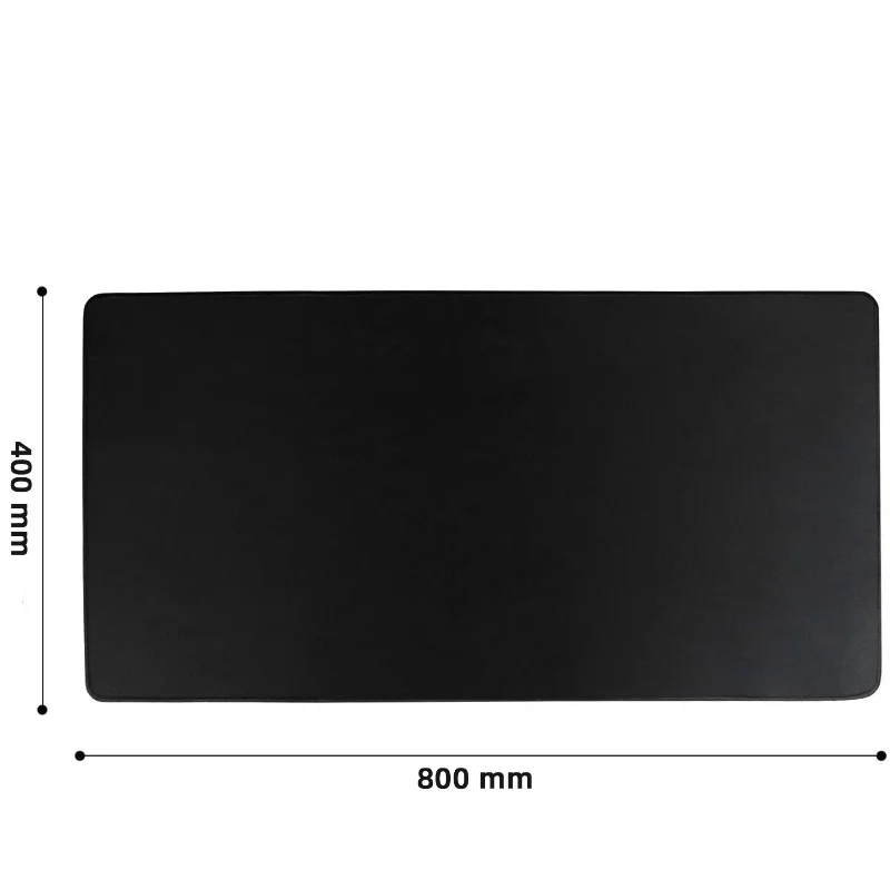 Imagem -04 - Simples Preto de Borracha Mouse Mat Anti-slip Waterproof 25*21cm Gaming Mouse Pad Material Escolar Acessórios de Escritório Cheap Desk Mat