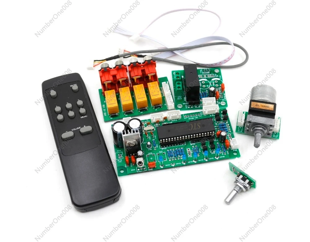 

Motorized Volume Control Preamp Board with Standby Function - ALPS Remote Volume Control