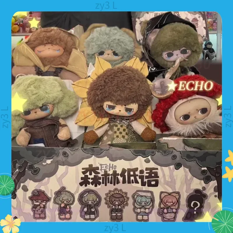 Echo Forest Whisper Series Blind Box Pluche Mystery Box Action Figure Doll Decor Middeleeuwse stijlcollectie Speelgoedverrassing Meisje Cadeau