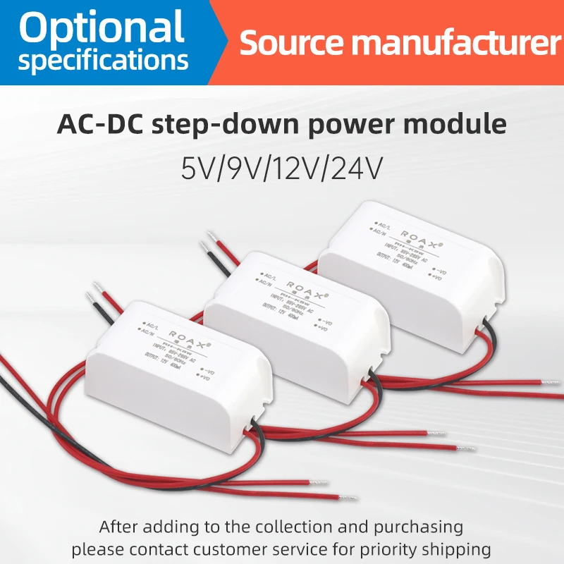 

220v to 5v 1a Power Module Regulated Power Supply3.3v 12v400ma 24v200ma 5w Dc Power Supply No Break Power Supply Buck Convertor