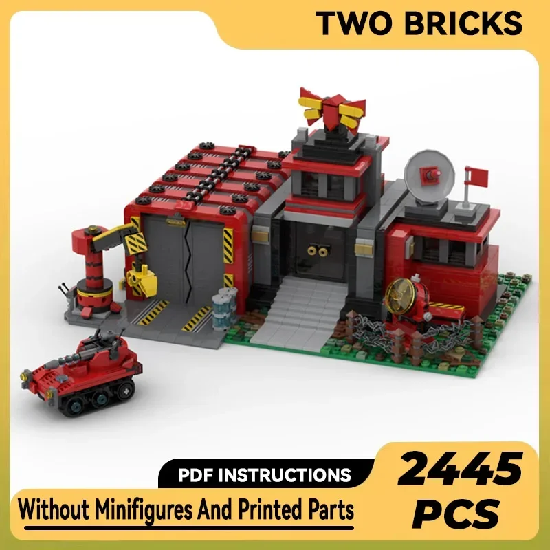 Moc Building Bricks Street View Model City Command Centre Technology Modular Blocks Gifts Toys For Children DIY Sets Assembly