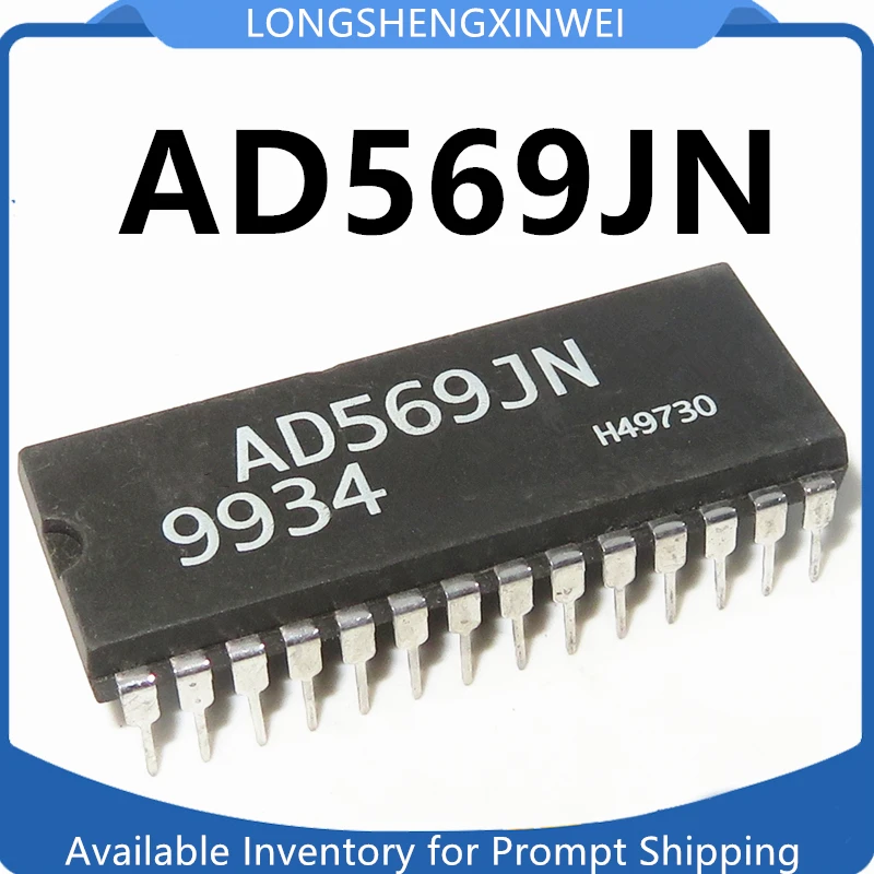 1PCS AD569JN AD569 16 Bit 3us Current Output Digital To Analog Converter with Direct Insertion DIP28 in Stock