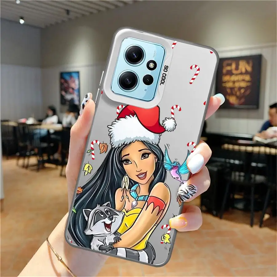 Disney Princess Phone Case for Redmi Note 10 12 13 4G 5G 10S 10Pro 11 11S 11 12 13 Pro4G 5G 11 12 13ProPlus5G 12S Matte