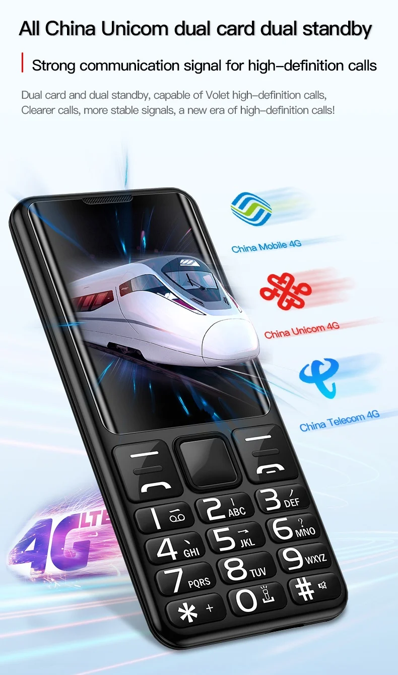 I79 (H6) 4G Elderly Mini Cellphone 2.4Inches TFT Screen 32MB RAM No Camera Torch Dual SIM English Keyboard Mobile Phone