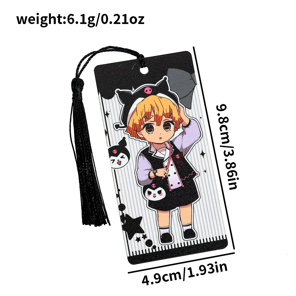 Sanrio Book Mark Cute Acrylic Bookmarks for Anime Cartoon Fans Collection Perfect Reading Marker Stationery for Book Lovers