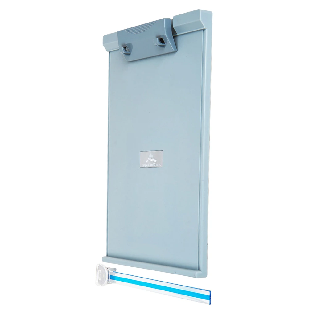

Foldable Plastic Book Rack Adjustable Reading Stand Hands-Free File Holder Desktop Document Rack Space-Saving Book Rest Light