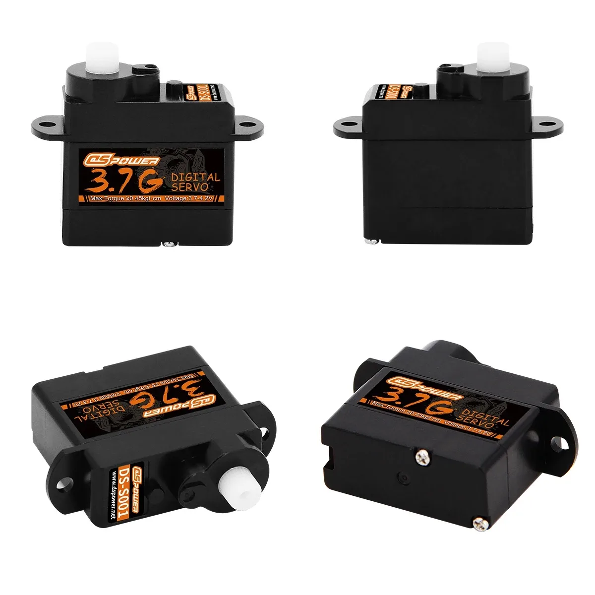 DSPOWER 3.7G 1/10/20 ชิ้น เกียร์พลาสติก ไมโครเซอร์โวแบบดิจิตอล สำหรับรถบังคับวิทยุ เครื่องบิน เฮลิคอปเตอร์ปีกตรึง WLtoys K969 K989 ของเล่นหุ่นยนต์