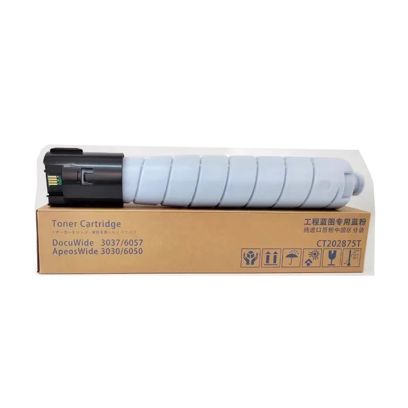 CT202875T Blueprint machine toner for Xerox  DW3037 6057, AW3030 6050 in-machine blue toner engineering machine - Blue toner
