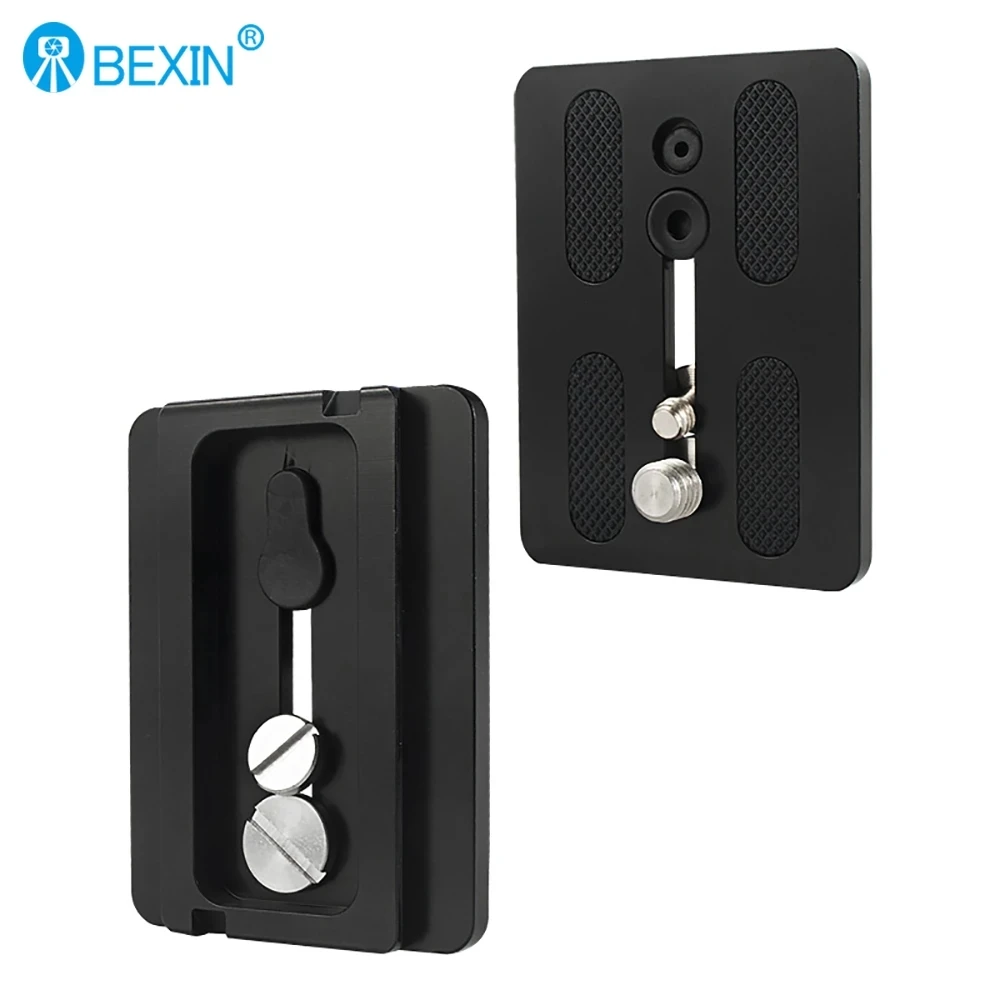 BEXIN Camera Quick Release Plate Tripod Hydraulic Head Mount Plate for Weifeng 717 EI-717A Video Tripod Head Tripod Accessories