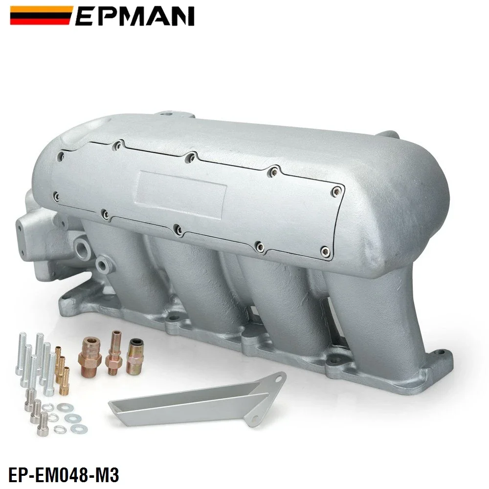 EPMAN Performance Luftansaugkrümmer aus Aluminiumguss für Mazda 3 MZR für Ford Focus Duratec 2.0/2.3 Motor EP-EM048-M3