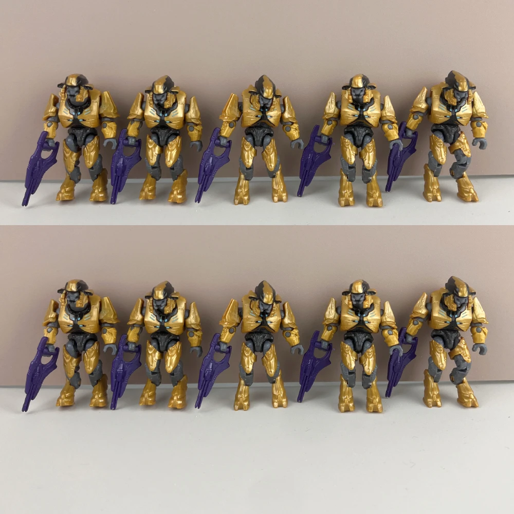 

10PCS Infinite Elite Arbiter Thel'Vadamee Covenant Mega Construx Bloks