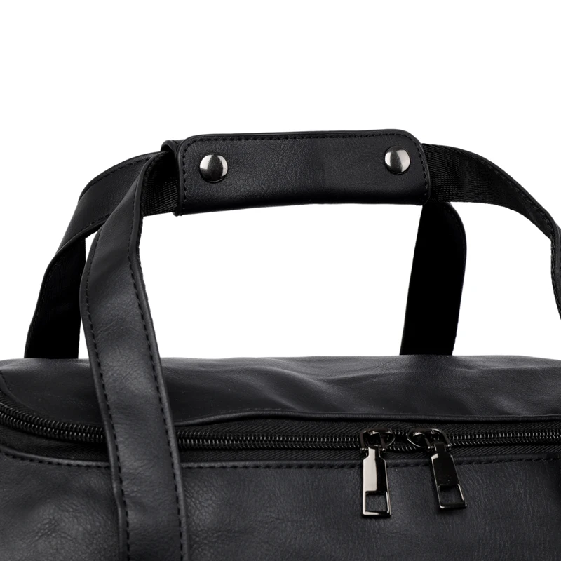 2024 new men\'s travel handbag Luxury PU leather waterproof Large Capacity carrier combined Boston travel bag Suitcases travel