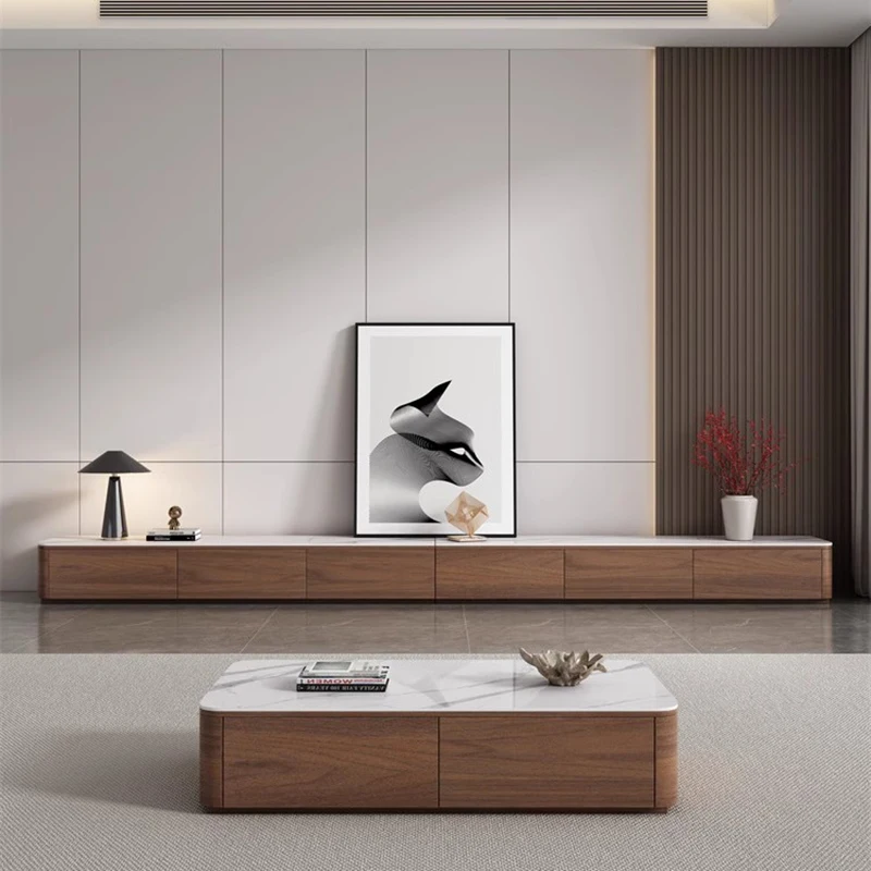 حامل تلفاز حديث إسكندنافي كلاسيكي ريفي ممتاز حامل تلفاز فرنسي لغرفة المعيشة أثاث جمالي Meuble De TELEvision للمنزل