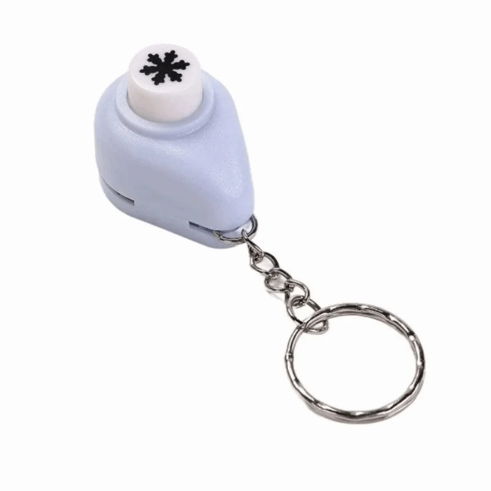 School Supplies Mini Mini Stamp Punch with Keychain Handheld Embossing Machine Labor Saving Durable Stamp Cutter Crafting