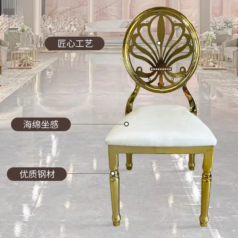 

Small-sized furniture, living room, bedroom Home hotel European conference chairs Wedding banquet hall chairs