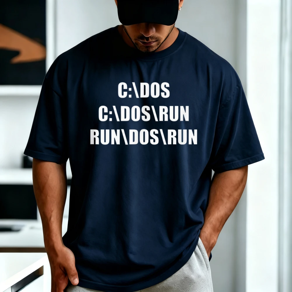 Programmer Vintage Graphic Printed Funny Classic Character Code T-Shirt Casual Fashion Loose Harajuku Man Women Clothing