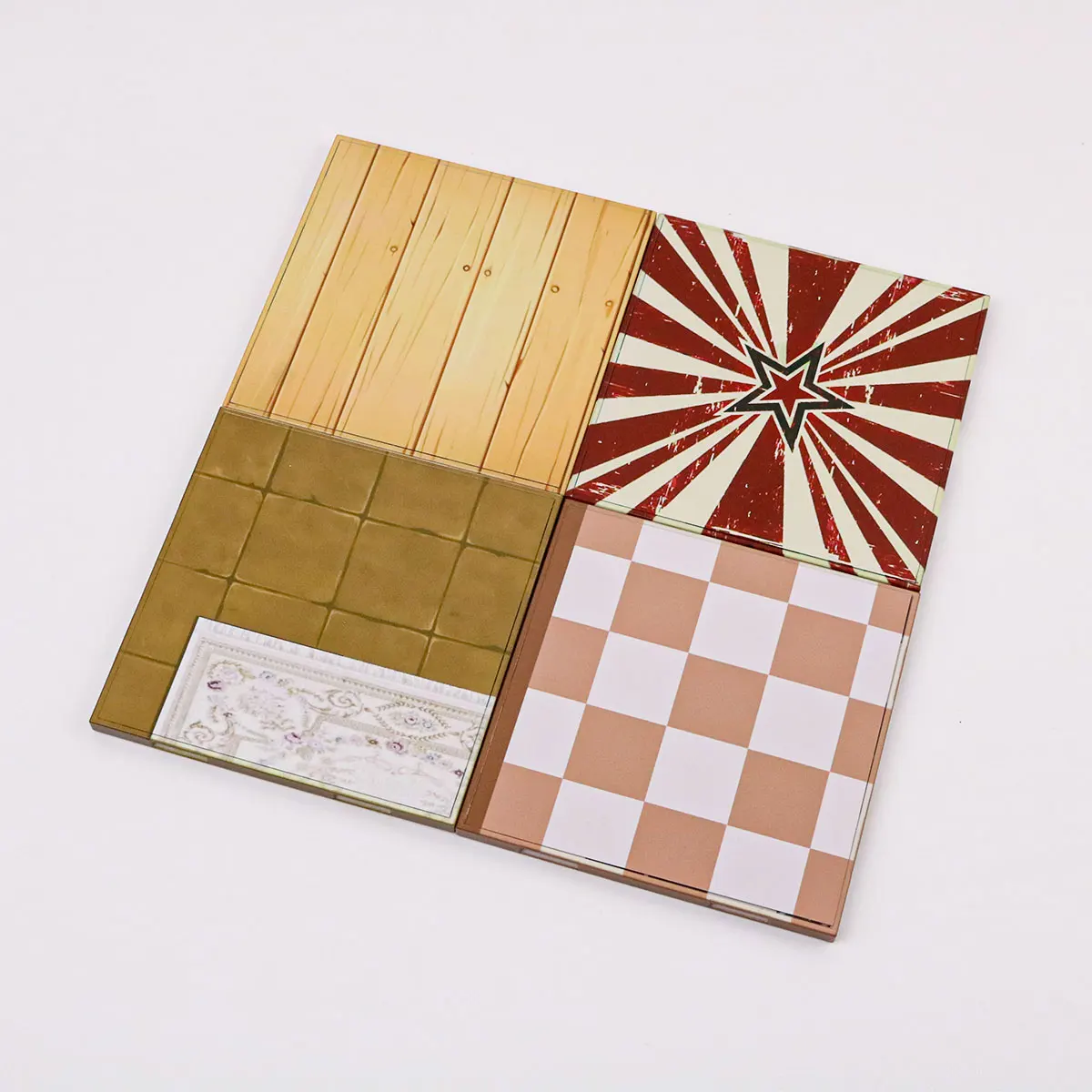 إعادة تعبئة أرضية اللوح المغناطيسي الملون، لعبة مشهد بناء العالم المغناطيسي DIY، هدية مثالية لعشاق عيد الميلاد