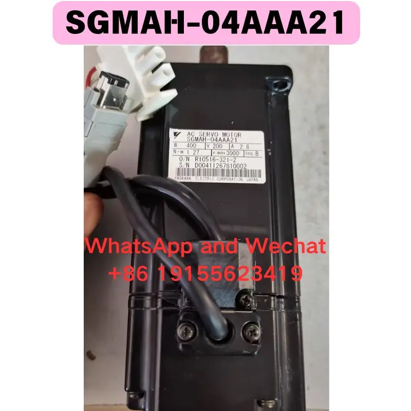 

Б/у электрооборудование SGMAH-04AA21 Функциональный тест ОК Быстрая доставка