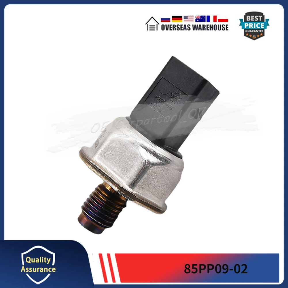 85PP09-02 Fits For Audi Volkswagen Fuel Rail High Pressure Sensor 1PCS 059130758E 55PP09-01