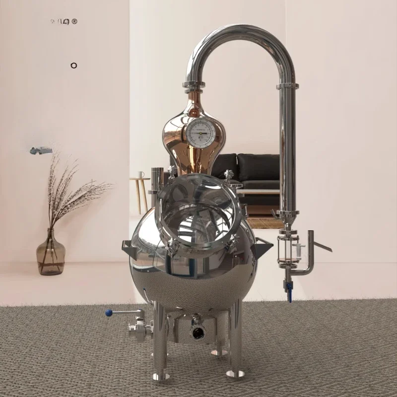 Gourd copper distillation hydrosol essential oil machine
