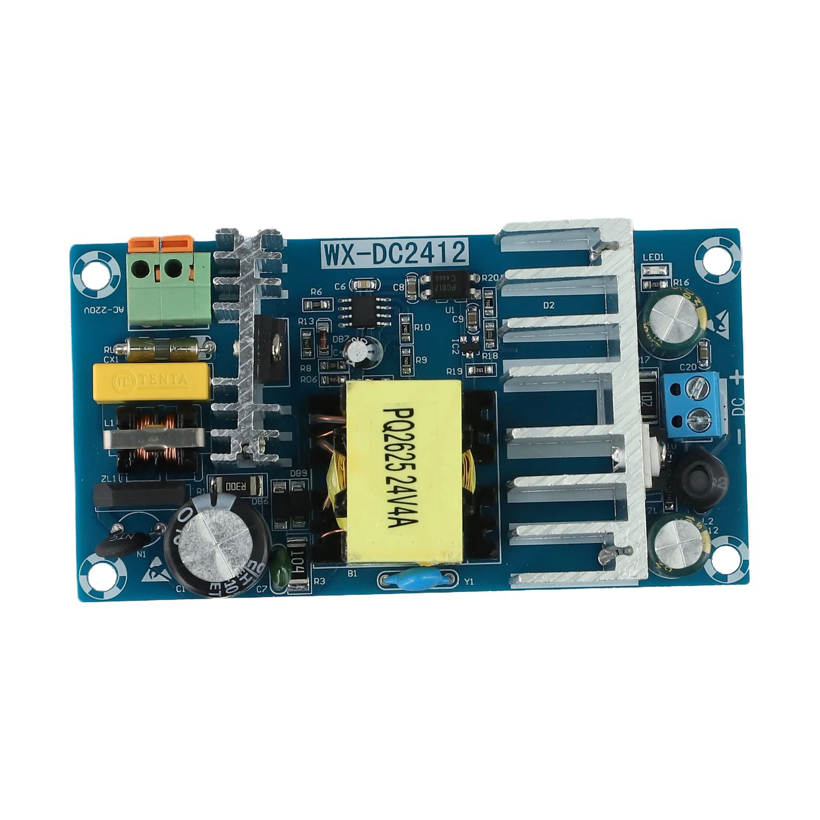 AC DC 인버터 스위칭 전원 공급 장치 모듈 어댑터, AC 85-265V, 50/60 HZ, 6A, 100 W 전원 공급 장치