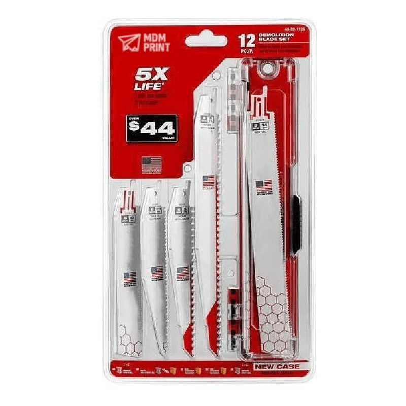 

SAWZALL Demolition Blade Set (12-Piece)