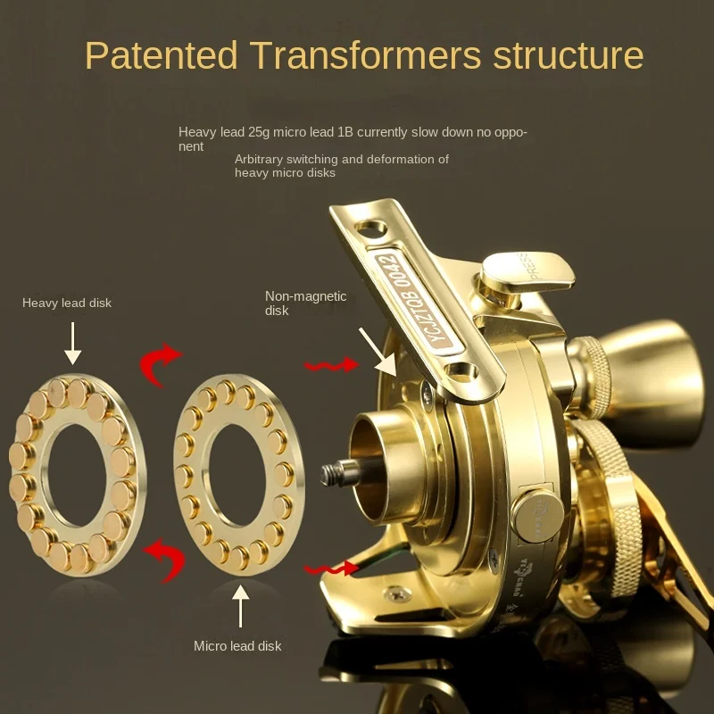 Zun Ti Light Raft Zun Raft Fishing Wheel Magnetic Heavy Lead Slow Descending Digital Display Valve Fishing Wheel Bridge Raft