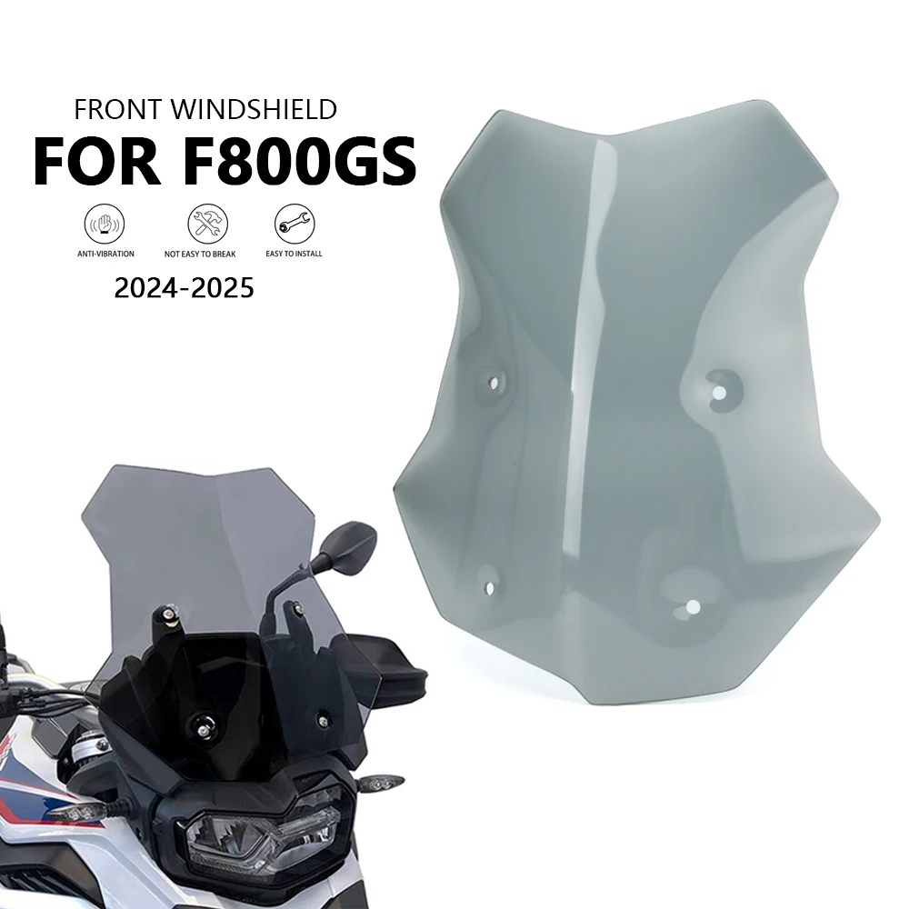 

F800GS Motorcycle Accessories NEW Windshield Windscreen Fairing Wind Deflector For BMW F800GS F800 F 800GS 800 Increased height