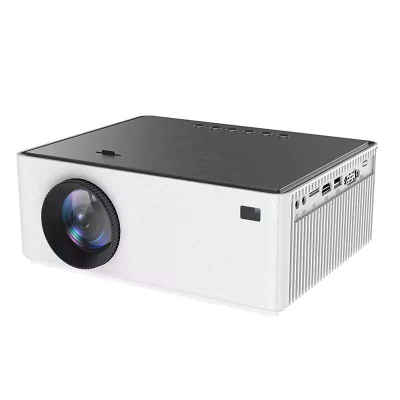 Mini Home Theater with Customizable Portable Laser Support BT7 Android 11 Operating System WiFi Features and LED Lamp