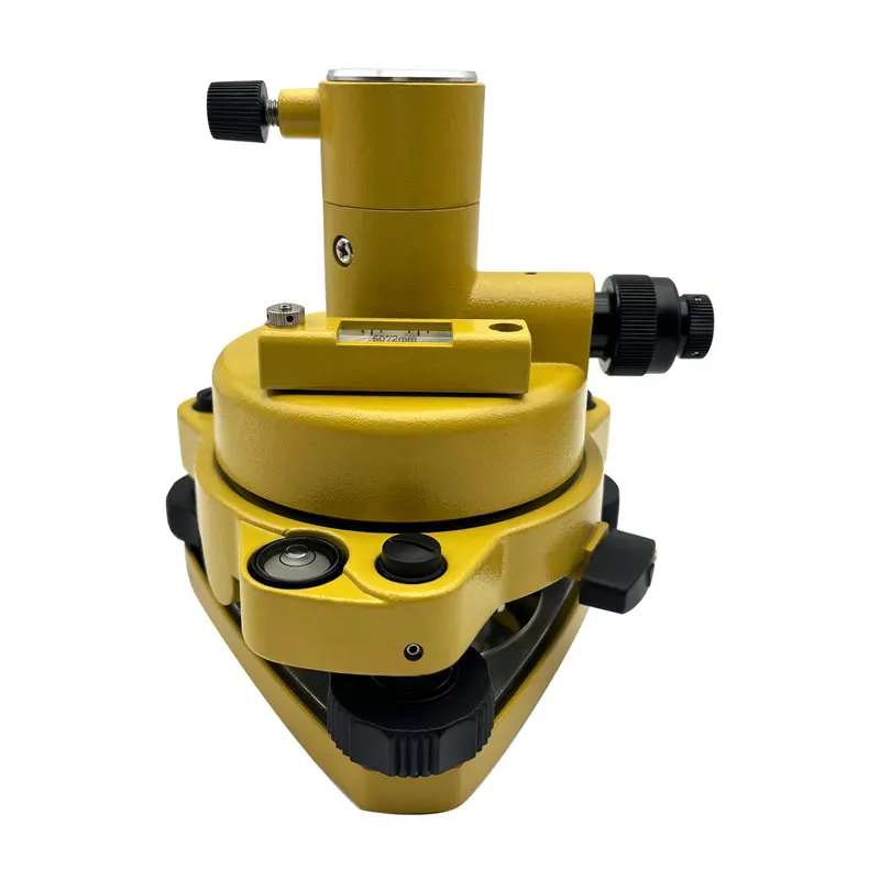 Three-Jaw Tribrach For Trimble Pentax Nikon And Other Brand Total Station Prism Adapter With Optical Plummet