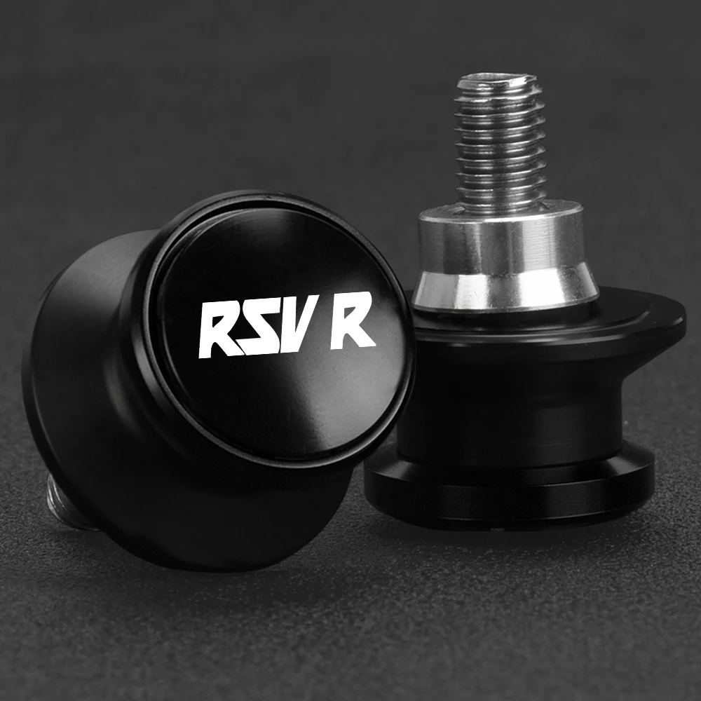 

Motorcycle For Aprilia RSVR RSV R 1999-2008 2007 2006 2005 2004 2003 2002 2001 6MM Swingarm Spools Rear Stand Screws Sliders