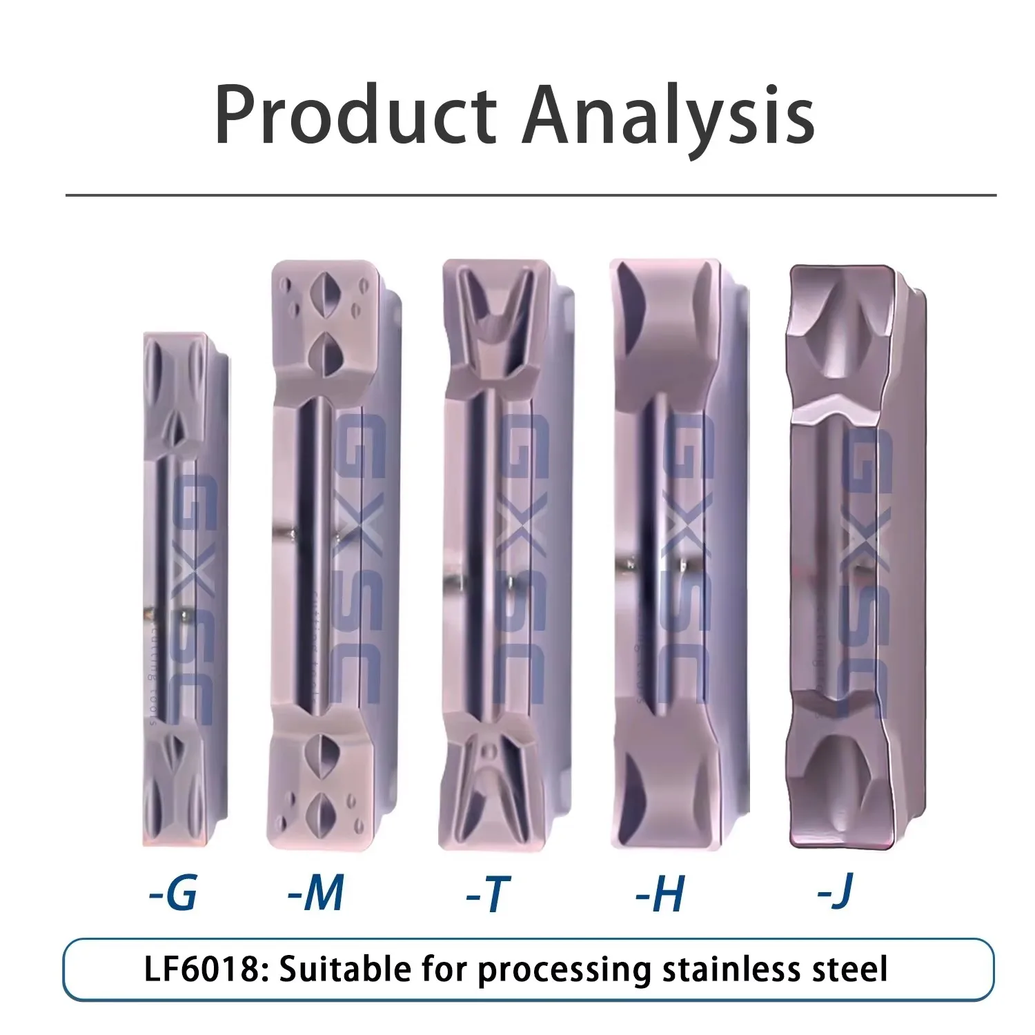 G T M H Slot Type DESKAR Grooving Blades MGMN150/200/250/300/400/500/600 LF6018 Stainless Steel Processing Lathe Slotting Insert