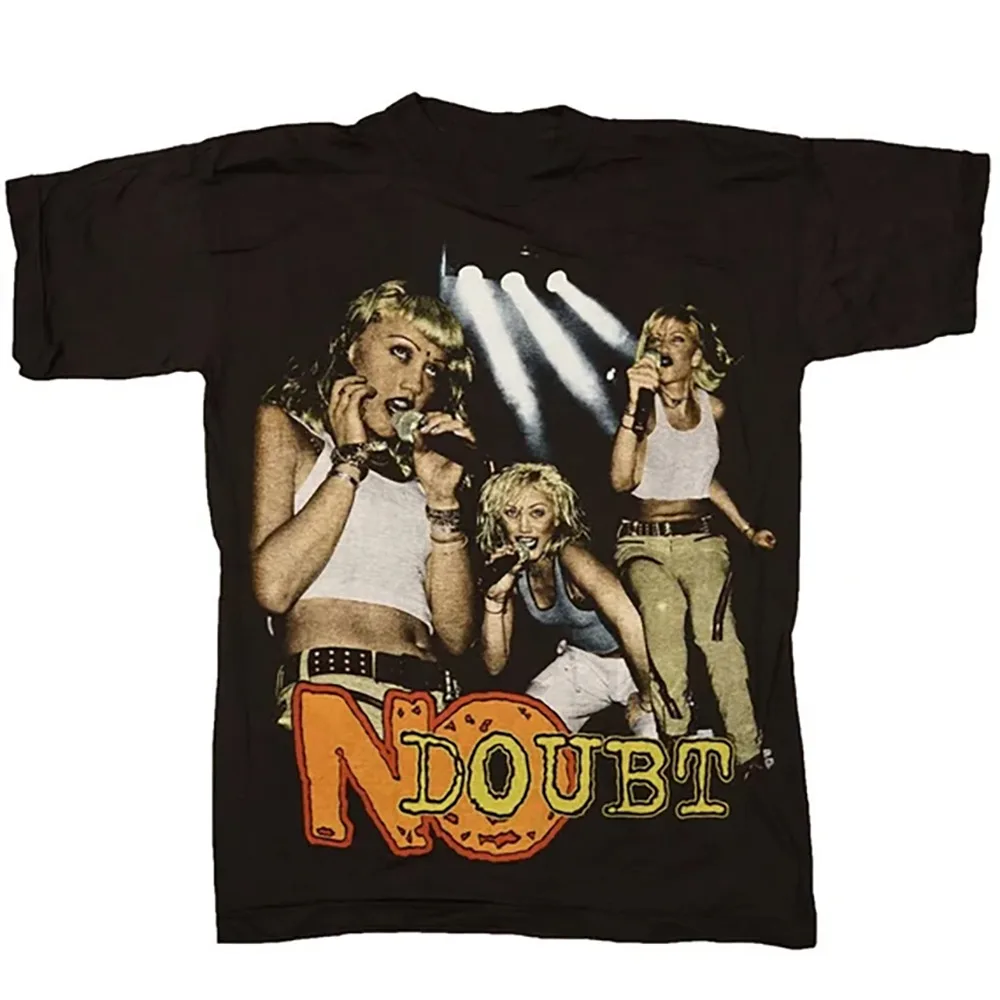 Gwen Stefani Member Band No Doubt Black All  Size Shirt Adults PP279