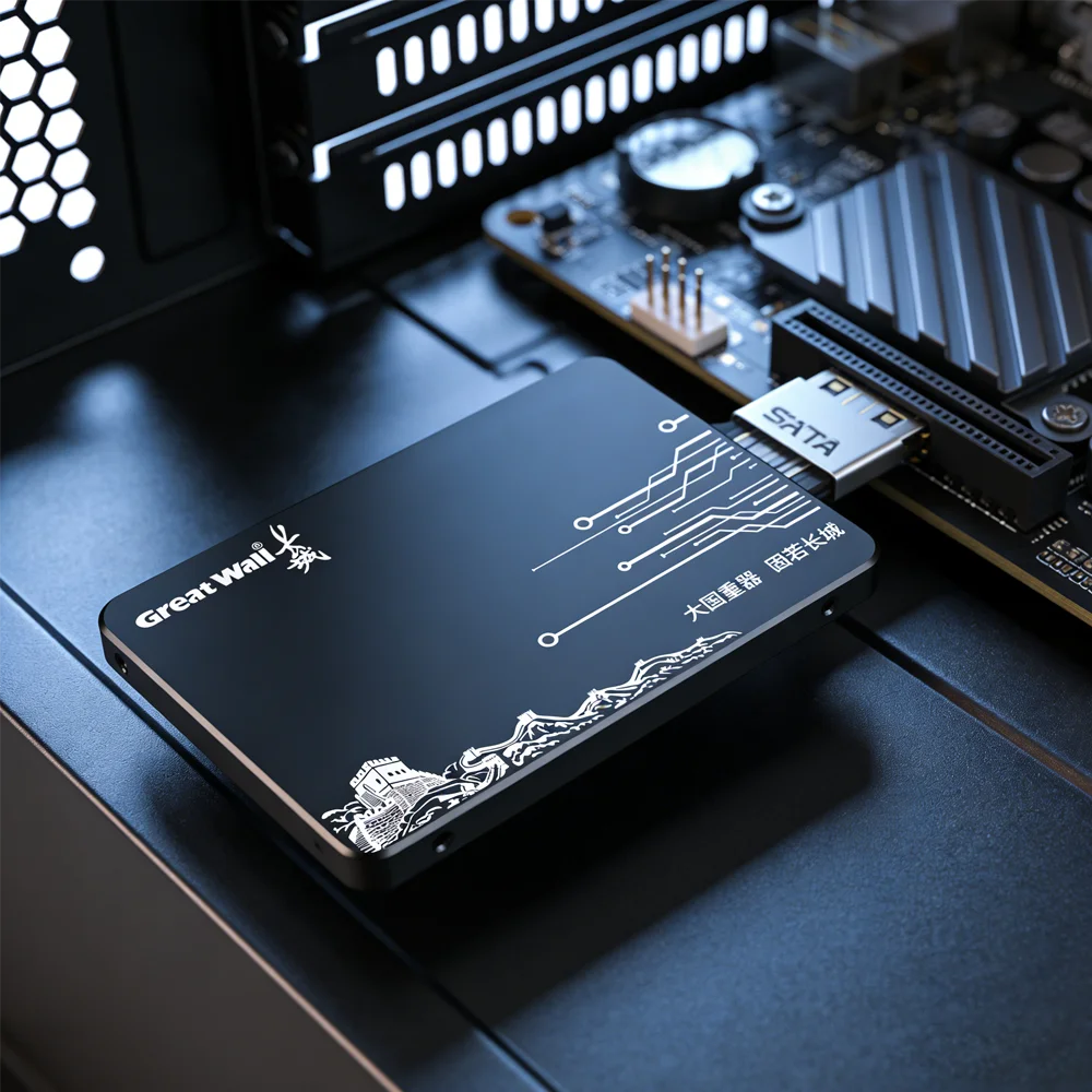 

Great Wall 2.5 SATA3 SSD 128GB 256GB Laptop Solid State Drive 512GB 1TB 2TB 4TB Hard Disk Internal High-Speed SATA 3 For Desktop