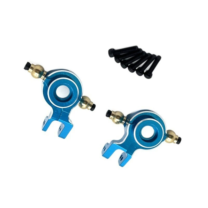 Kit de copo de direção dianteira para atualização de carro RC para UDIRC 1/12 UD1201 UD1202 UD-12PRO Peças de atualização de carro RC azul