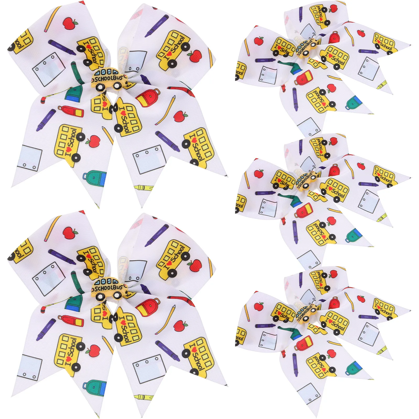 

5pcs Butterfly Hair Clips Bright Colors Lovely Bow Design For Kids Toddlers Girls Daily Party Cosplay Hair Accessories