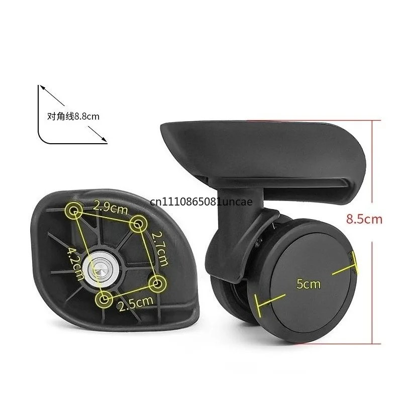 Universal Spinner Wheel Replacement T12B Luggage Caster Travel Suitcase Repair Accessories Replacement Parts