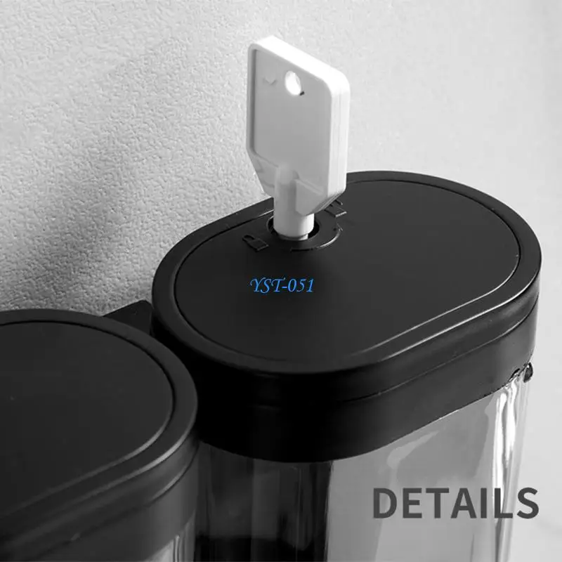 

E15A Hand Press Soap Dispenser for Dish Liquid Lotion Shower Gel Shampoo Chamber