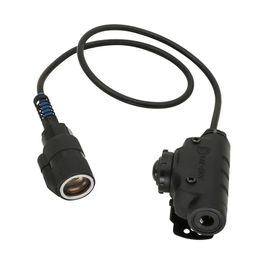 6-Pin U94 V2 PTT Adapter for AN/PRC 152\148 Walkie Talkie Compatible with PELTORCOMTA Tactical Hunting Noise Cancelling Headset