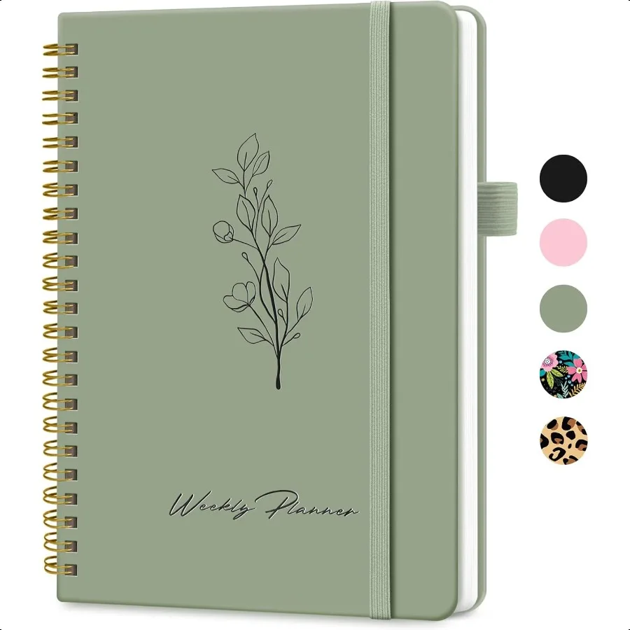 

Undated Weekly Planner Weekly To Do List Notebook with Goal Habit Tracker Organizer A5 Weekly Planner Notebook with Spiral Bind