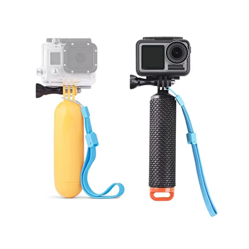 for GoPro Hero 11 10 9 8 DJI Insta360 Accessories  Yellow Buoyancy Floating Holder NON-Slip HandleFor Go Pro Accessories