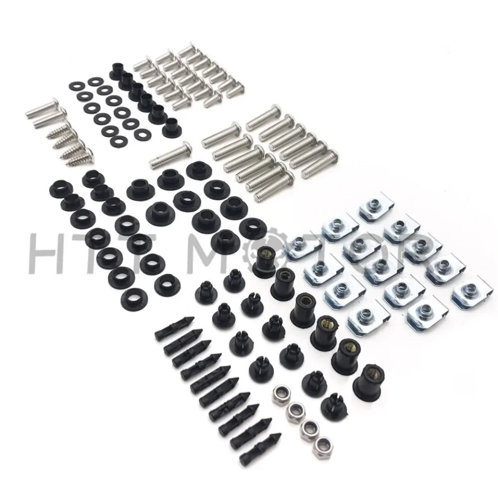 

Complete Fairing Bolt Kit Screws Bolts Fastener for Suzuki GSXR1000 GSXR600/750 2001-2008 HAYABUSA 08-15 Accessories