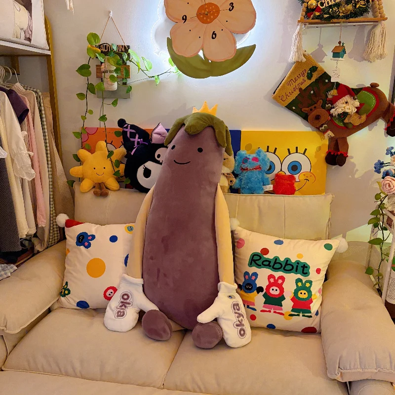 

Okya Eggplant King Sleep Pillow Graphene Heated Percussion Hug Pillow Three Adjustable Temp Settings For Kids Sleep Aid Bed Use