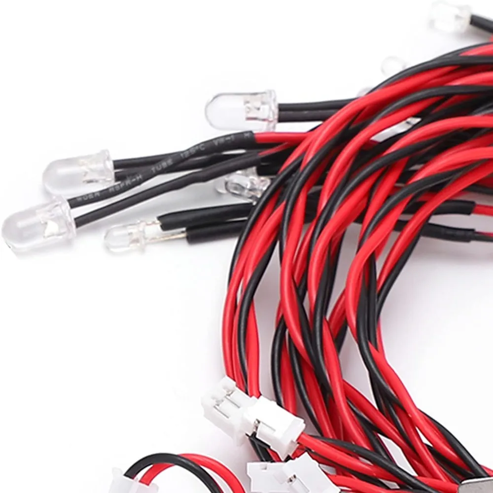 12 LED RC Car Lighting Kit 5 Operation Modes Smart Simulation RC Truck Led Lights 4.8-6V DC RC Taillight Lamp
