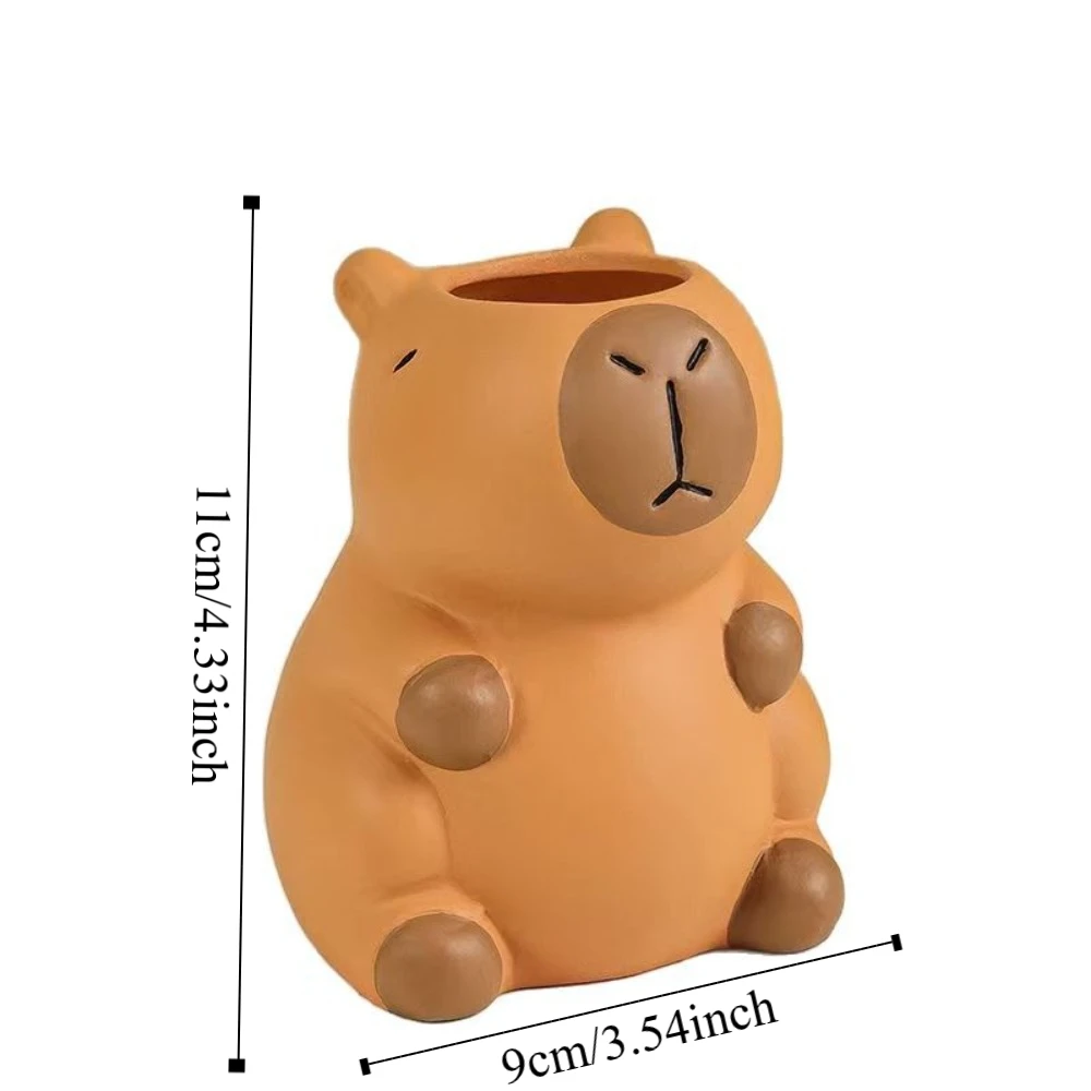 Ornament Capybara Stifthalter Tischaufbewahrung Multifunktionale Capybara Bleistift Aufbewahrungsbox Cartoon Interessant